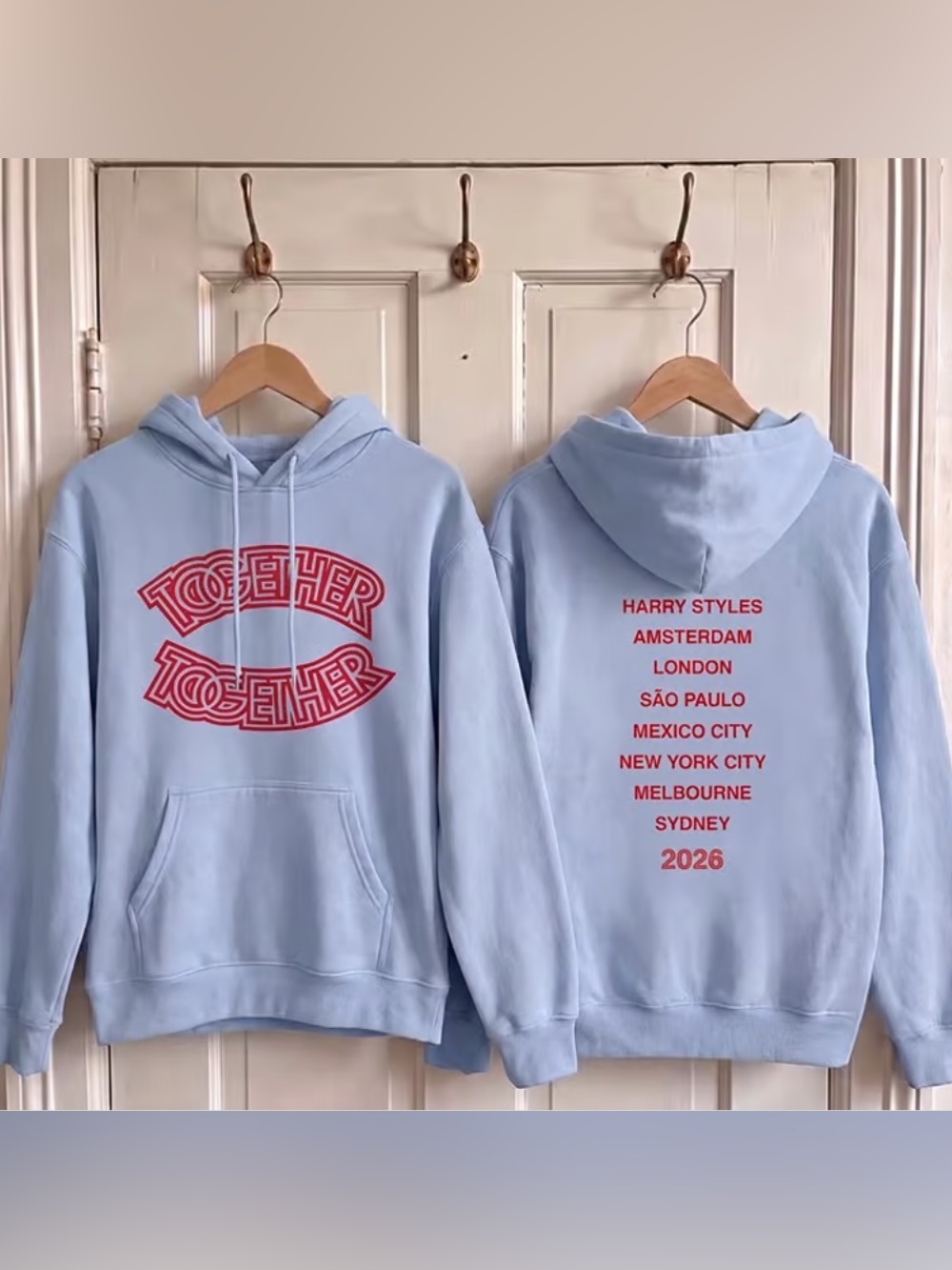 Harry Styles Together Tour 2026 Graphic Hoodie